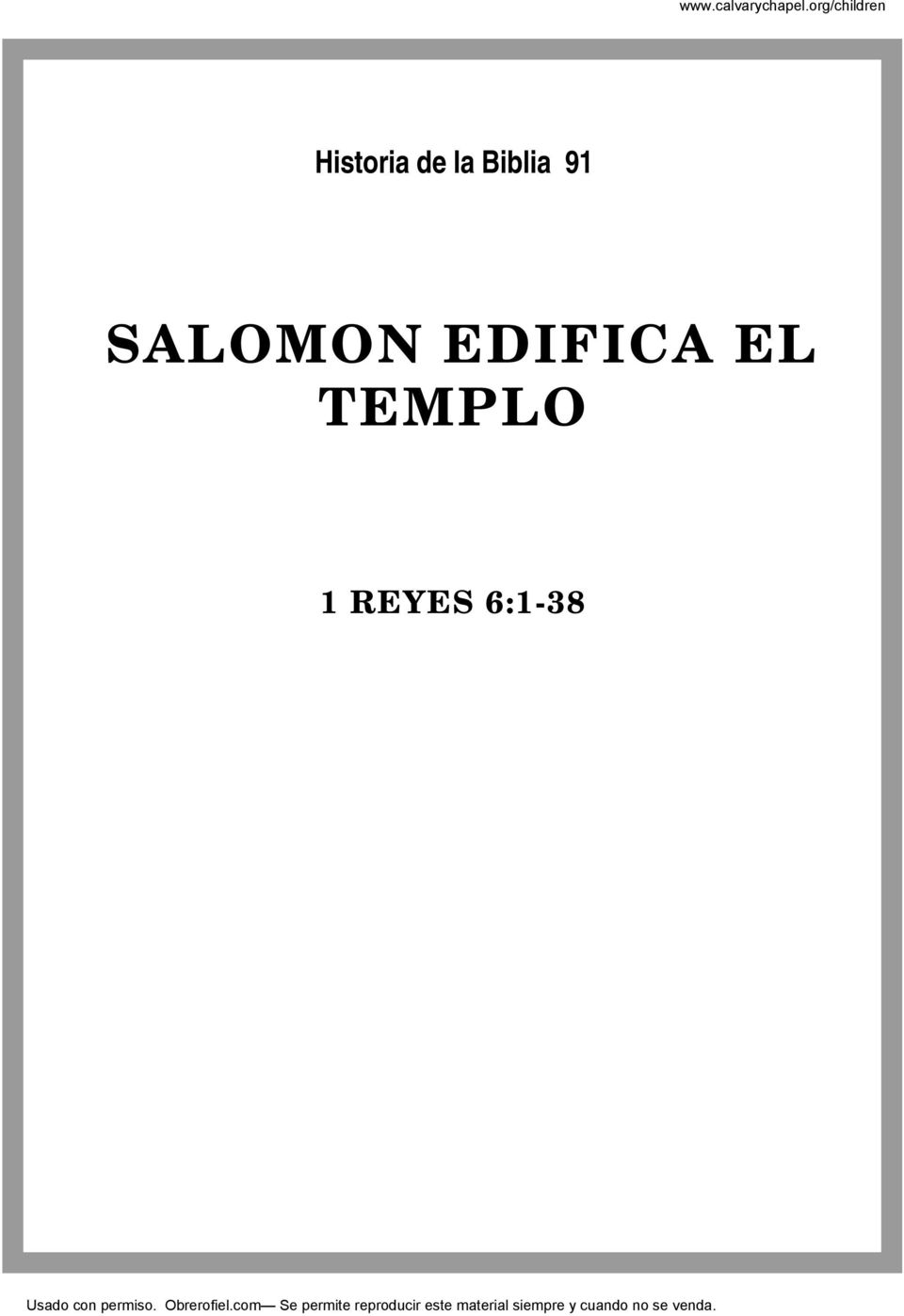 SALOMON EDIFICA