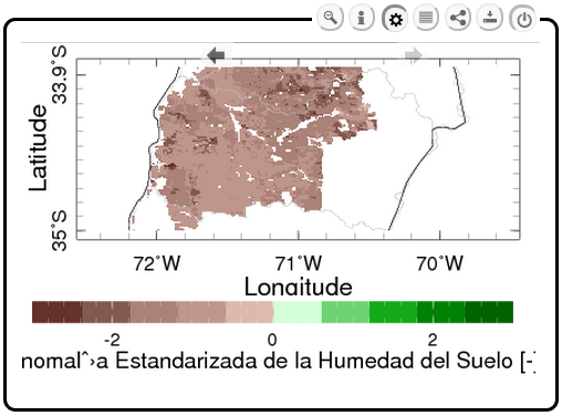 c.) Cuál era la humedad en el suelo en la comuna las Cabras en el mes de mayo 2015? En mayo 2015, la comuna de las Cabras está caracterizada por una humedad del suelo de 1.