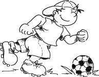 PRETÉRITO IMPERFECTO A Rubén le encantaba el fútbol. Se pasaba el día corriendo detrás de la pelota.