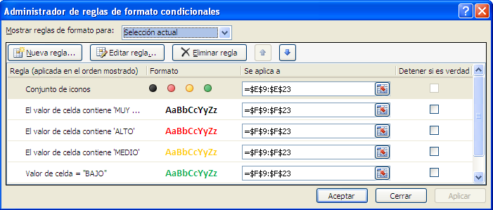 ACTIVIDAD 4 Abre el archivo llamado formato condicional.xlsx y realiza los ejercicios propuestos, aplicando los formatos condicionales solicitados. 5. GRÁFICOS EN EXCEL.