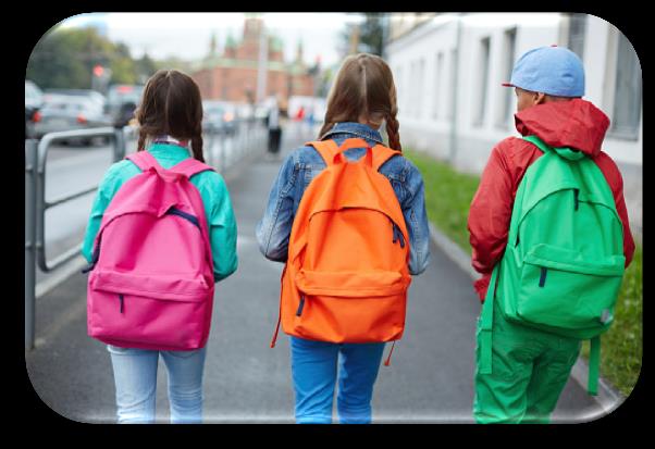 Elija la mochila correcta Las mochilas son una forma popular y práctica para los niños y adolescentes de llevar los libros de texto y materiales escolares.