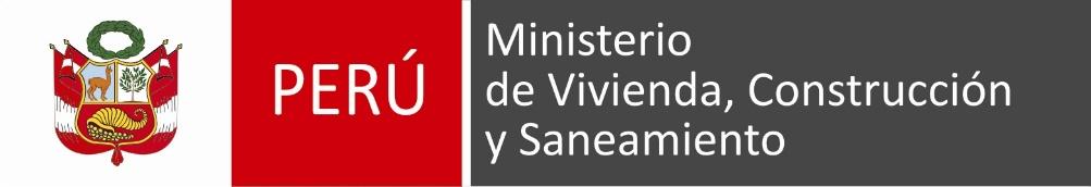 PROYECTO DE PRESUPUESTO 2017 DEL MINISTERIO DE VIVIENDA, CONSTRUCCIÓN Y SANEAMIENTO
