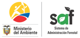Ministerio del Ambiente Dirección Nacional Forestal Dirección: Madrid y Andalucía cuarto piso Teléfono: 00-593-30987600 ext.