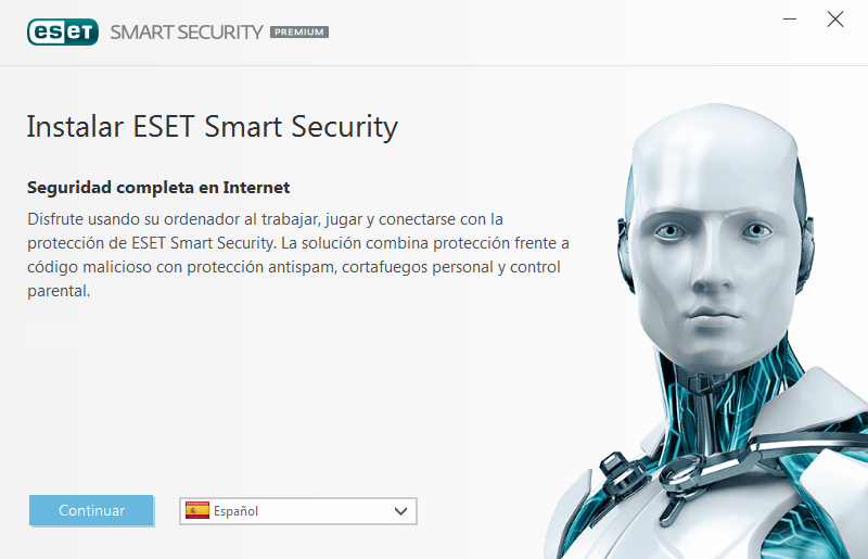archivos que sean necesarios para la instalación de ESET Smart Security Premium se descargarán automáticamente.