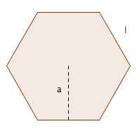 El área de un polígono es la medida de su superficie.