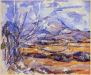 UNA OBRA COMPLEMENTARIA Artista: Paul Cezanne Título: La Montagne Saint Victorie
