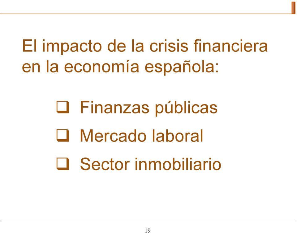 española: Finanzas públicas
