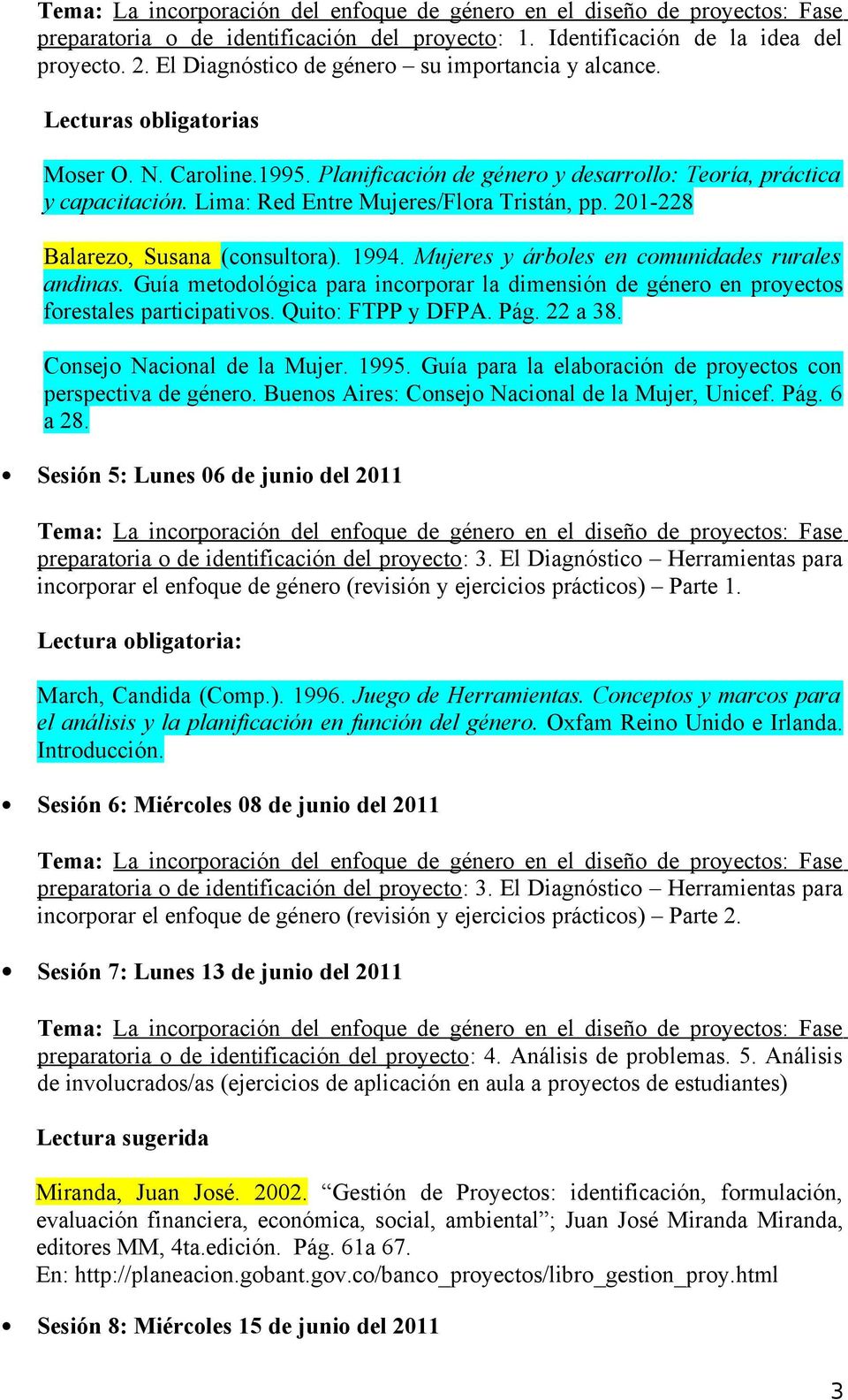 Lima: Red Entre Mujeres/Flra Tristán, pp. 201-228 Balarez, Susana (cnsultra). 1994. Mujeres y árbles en cmunidades rurales andinas.