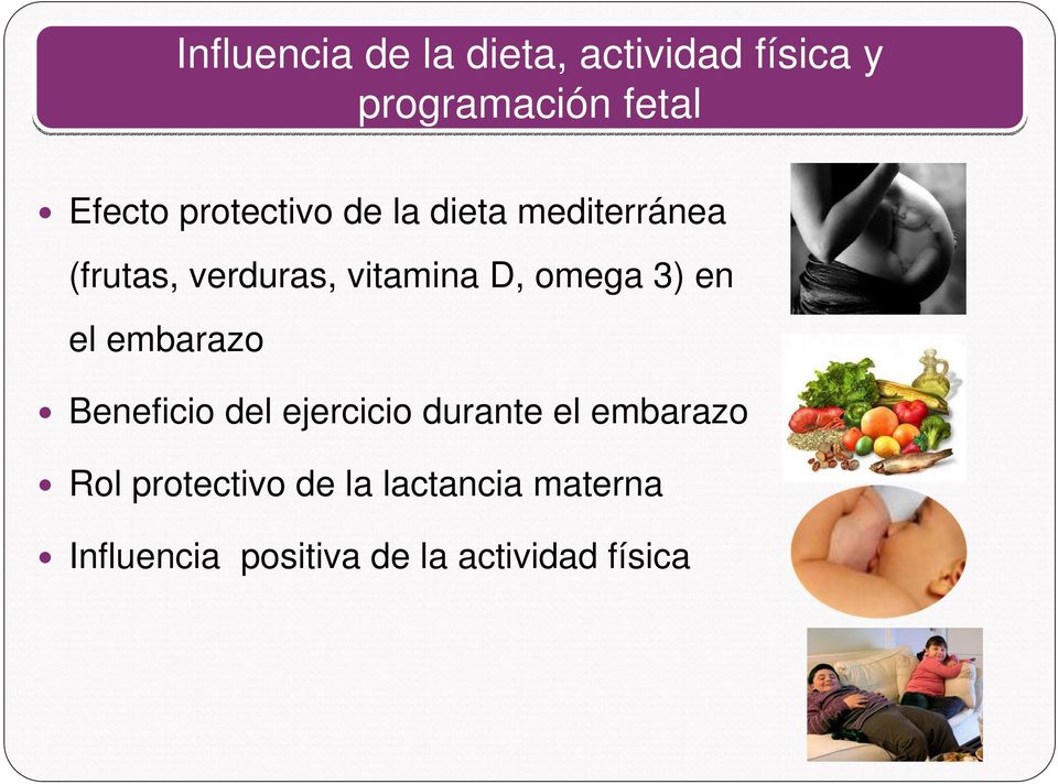 omega 3) en el embarazo Beneficio del ejercicio durante el embarazo Rol