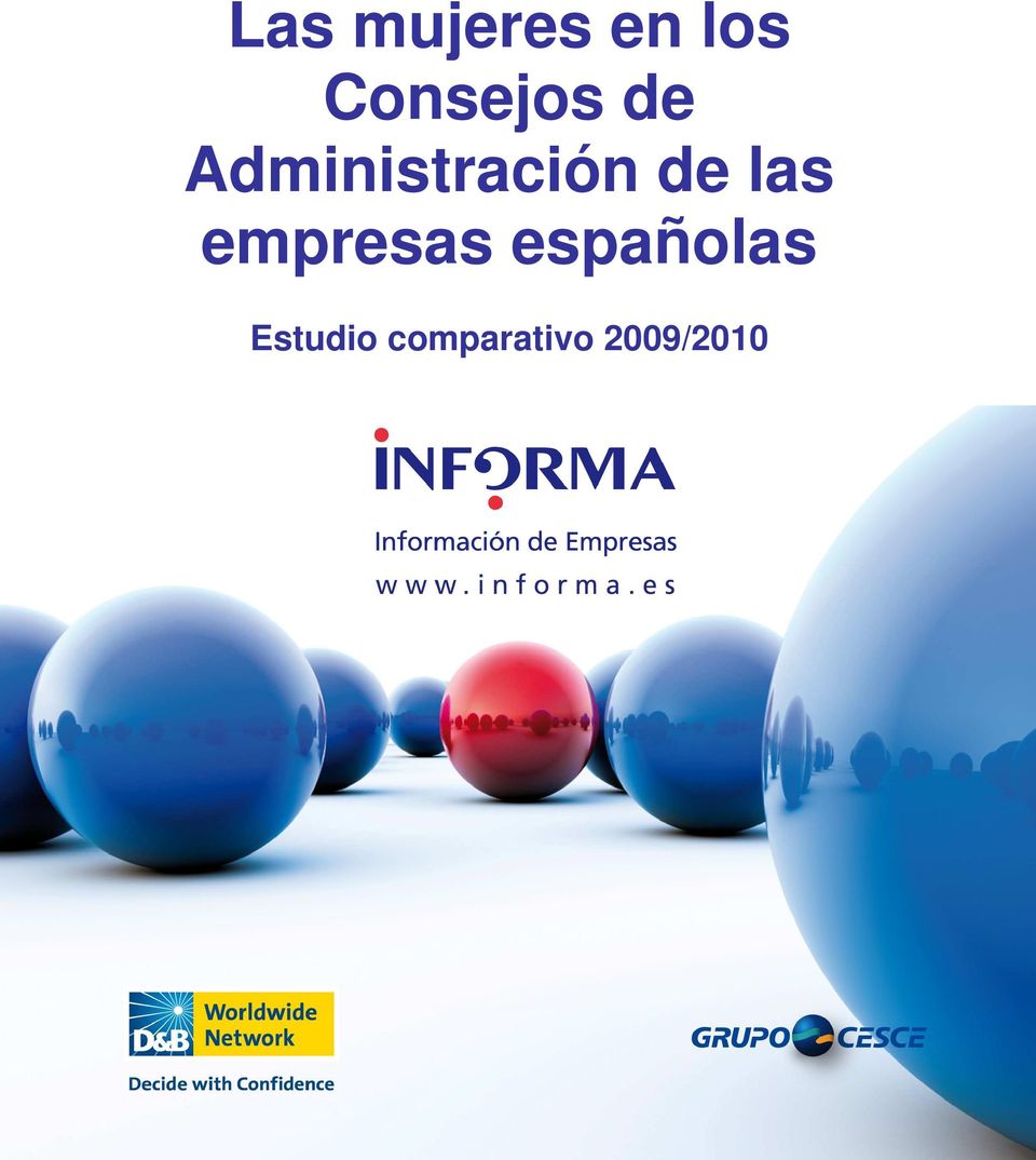 españolas Estudio comparativo 2009/2010