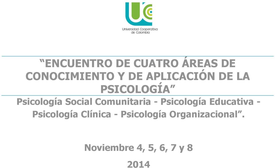 Comunitaria - Psicología Educativa - Psicología