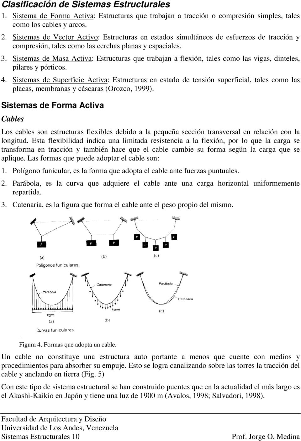 Sistemas de Masa Activa: Estructuras que trabajan a flexión, tales como las vigas, dinteles, pilares y pórticos. 4.