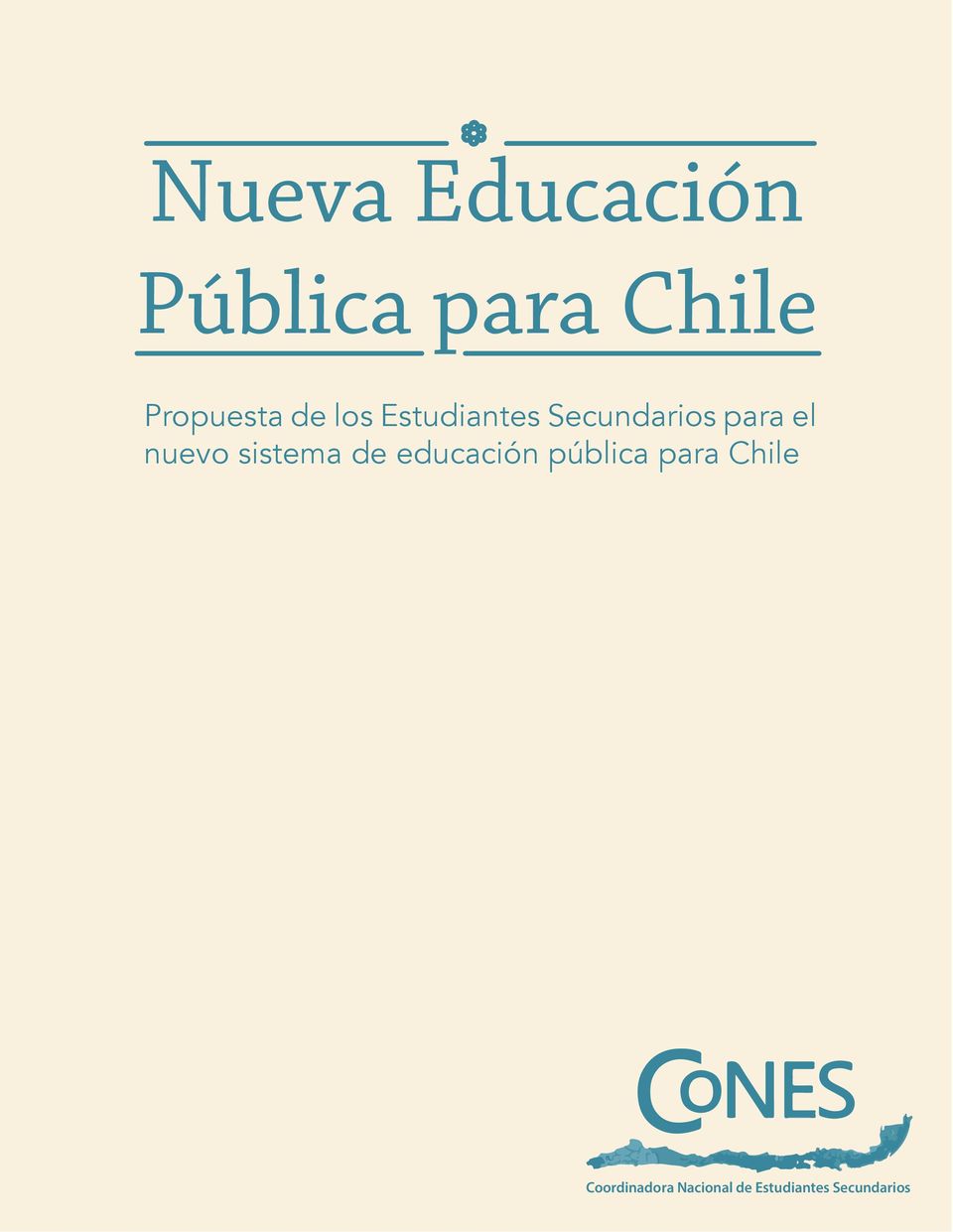 sistema de educación pública para Chile