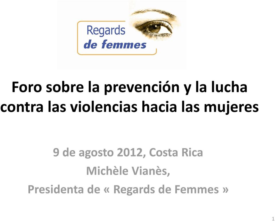 mujeres 9 de agosto 2012, Costa Rica