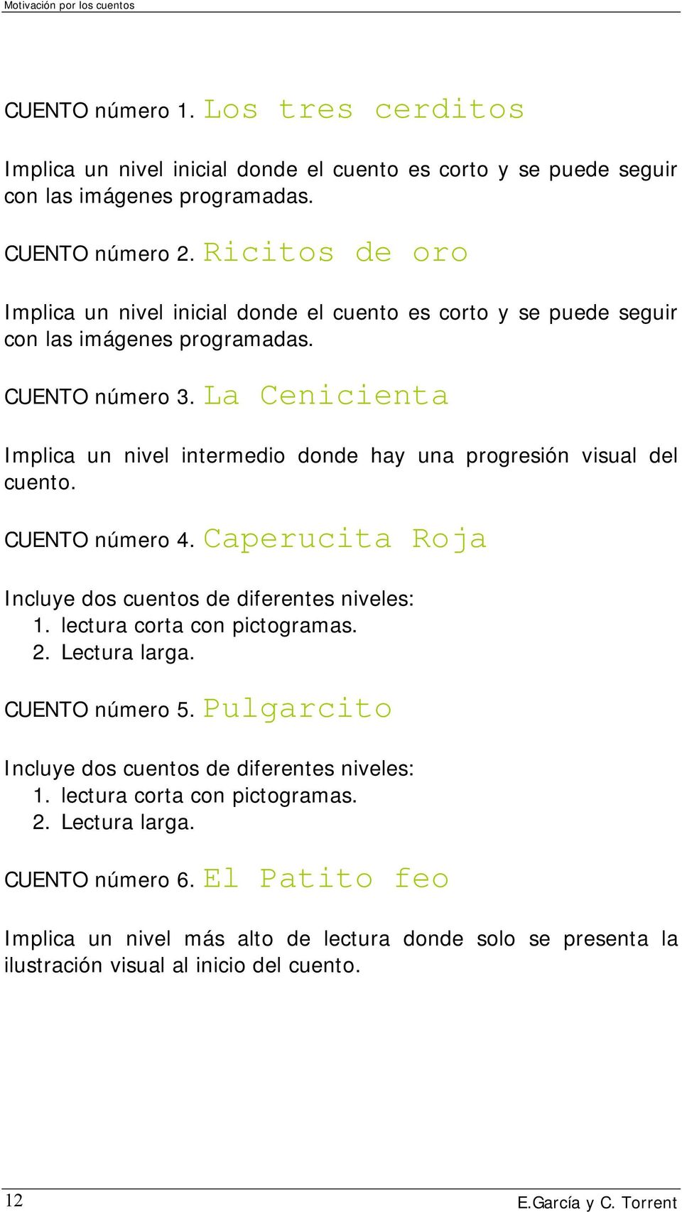 MOTIVACIÓN POR LOS CUENTOS - PDF Free Download