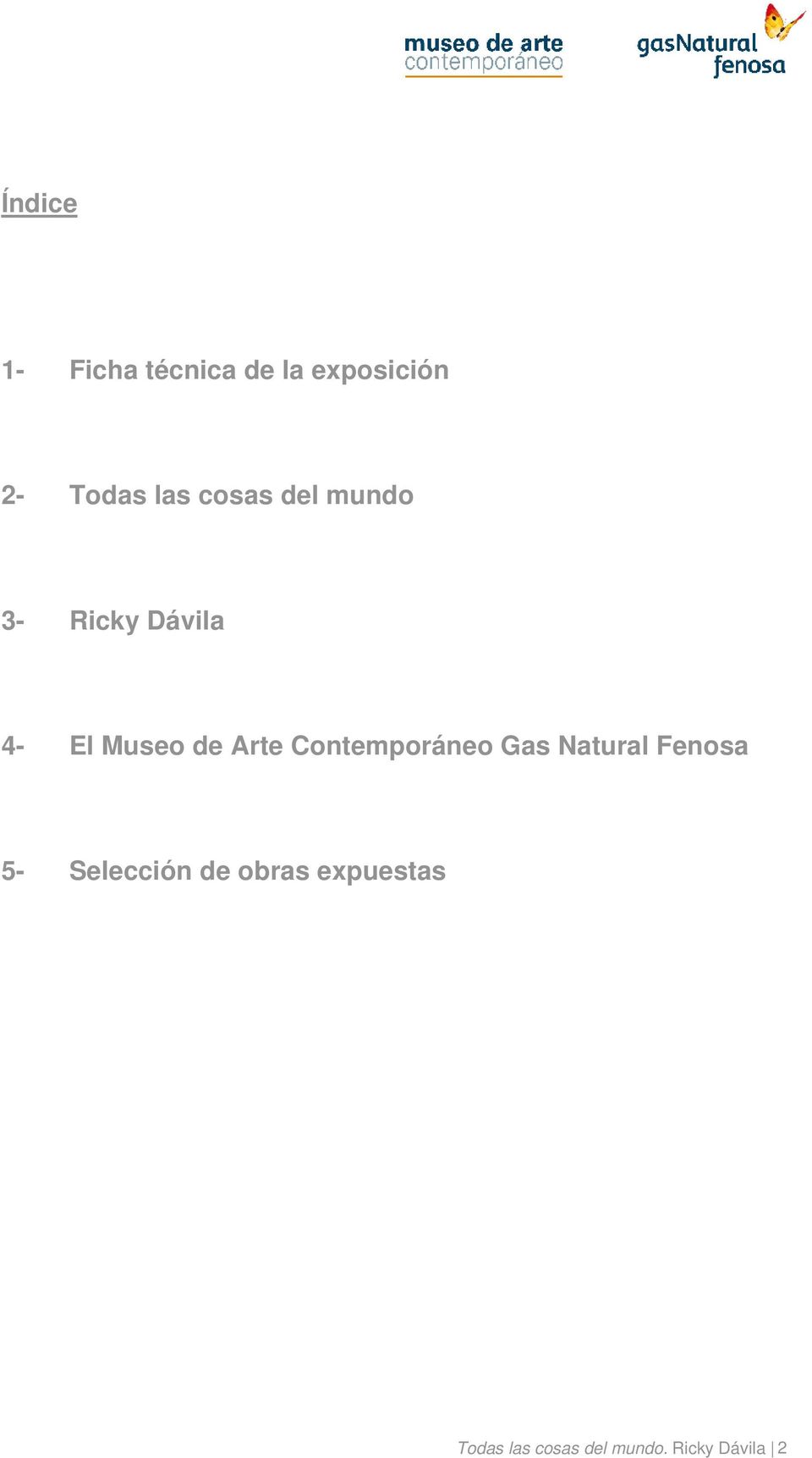 Arte Contemporáneo Gas Natural Fenosa 5- Selección