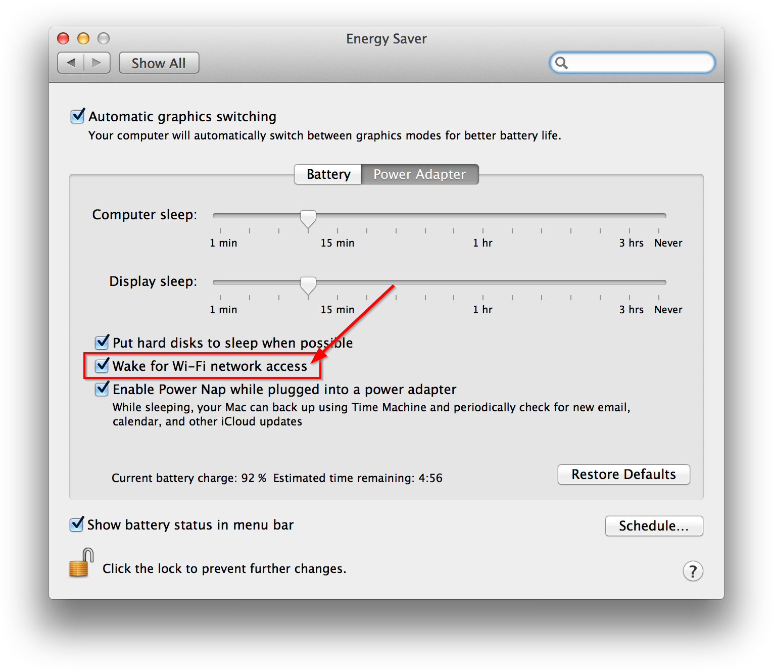 4 Configuración con Mac OS X 4 Configuración con Mac OS X La tarjeta de red del ordenador debe estar configurada de modo que reciba alimentación eléctrica en todo momento.