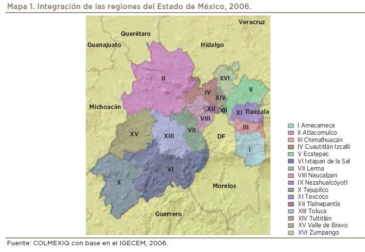 Michoacán, así como con el Distrito Federal, al que rodea al norte, este y oeste. La extensión territorial del estado es de 22,499.