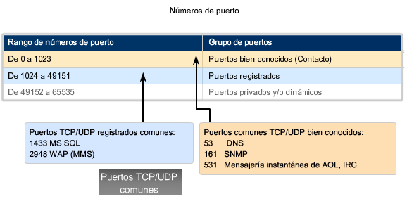 Utilización de los dos protocolos TCP y UDP Algunas aplicaciones pueden utilizar los dos protocolos: TCP y UDP.