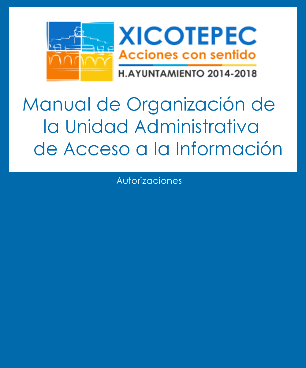 Social Municipal Manual de Organización de Desarrollo Social Municipal C. José Emiliano Márquez Hernández C. Herón Ortiz Ortega C. Gloria Ortiz Cruz Jefe del Departamento de C.