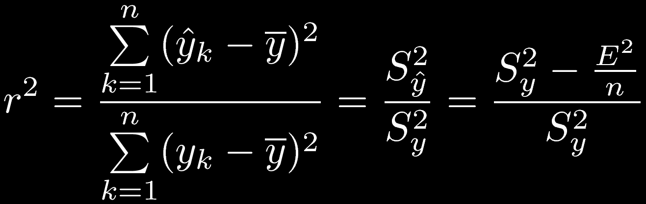 Medidas de la calidad de ajuste Es posible cuantificar la bondad del ajuste realizado en la regresión lineal simple al aplicar el método de mínimos cuadrados mediante las siguientes magnitudes: