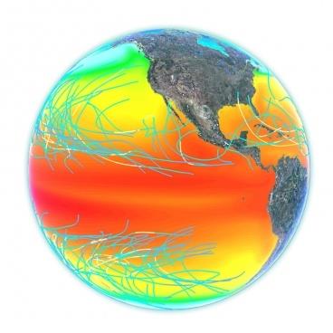 y alta actividad ciclónica tropical Kerry Emanuel MIT 2010 Modelación de las trayectorias de los huracanes y temperatura de lo océanos durante el Plioceno