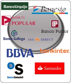 4.1- LOS BANCOS Los bancos son empresas con ánimo de lucro, cuya actividad económica consiste en realizar operaciones que pueden clasificarse en: - Operaciones pasivas: captación de dinero de los