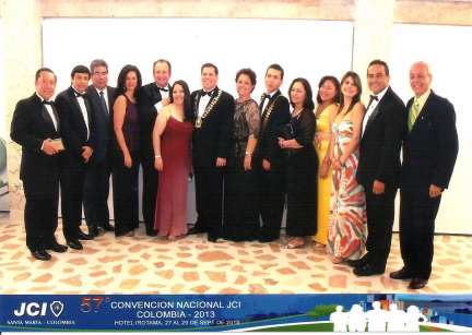 PARTICIPATION IN EVENTS / PARTICIPACIÓN EN EVENTOS NACIONALES Septiembre, asistencia a la Convención Nacional JCI Colombia y Encuentro de Senadores en
