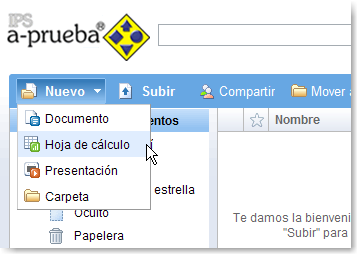 3. Si esta interfaz es desplegada en idioma inglés y la prefiere en español, haga clic sobre el enlace Settings (Configuración) en la esquina superior derecha de la ventana, se desplegará la pantalla