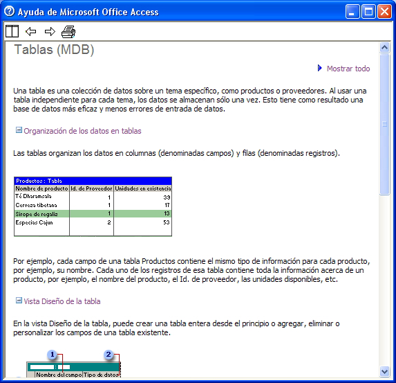 Les finestres d ajuda que apareixen tenen l aspecte següent: Microsoft Office en línia.