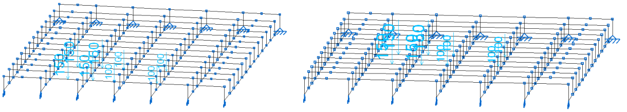 154 Cálculo del tablero de un puente de vigas prefabricadas para uso carretero Figura 155: Posición del tren de cargas en Cype.