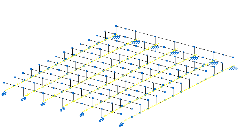 156 Cálculo del tablero de un puente de vigas prefabricadas para uso carretero Figura 160: Carga de frenado y arranque en Cype.