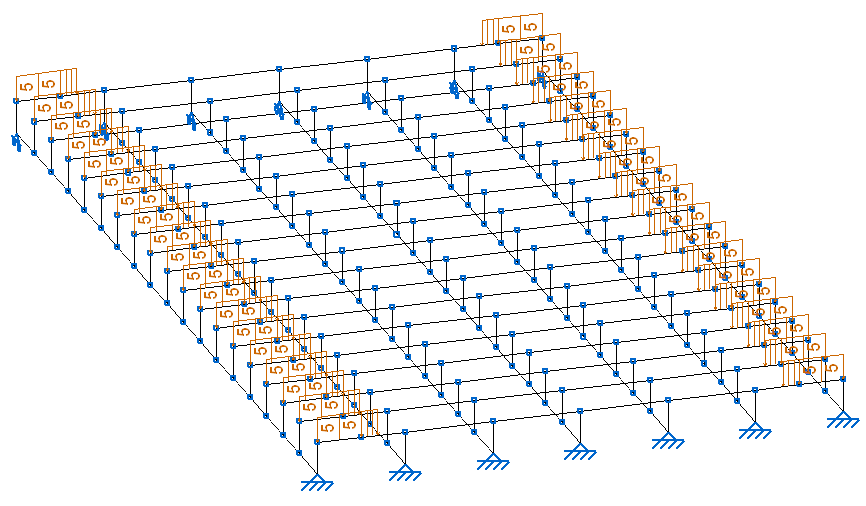90 Cálculo del tablero de un puente de vigas prefabricadas para uso carretero ii) Cargas verticales en zonas de uso peatonal.