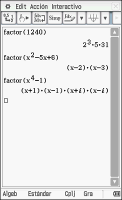 Para ordenar una epresión con respecto a una variable se utilizará la función collect.