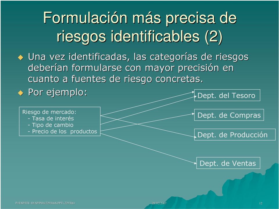 identificables 2) / "!