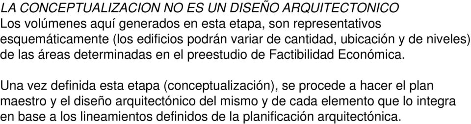 preestudio de Factibilidad Económica.