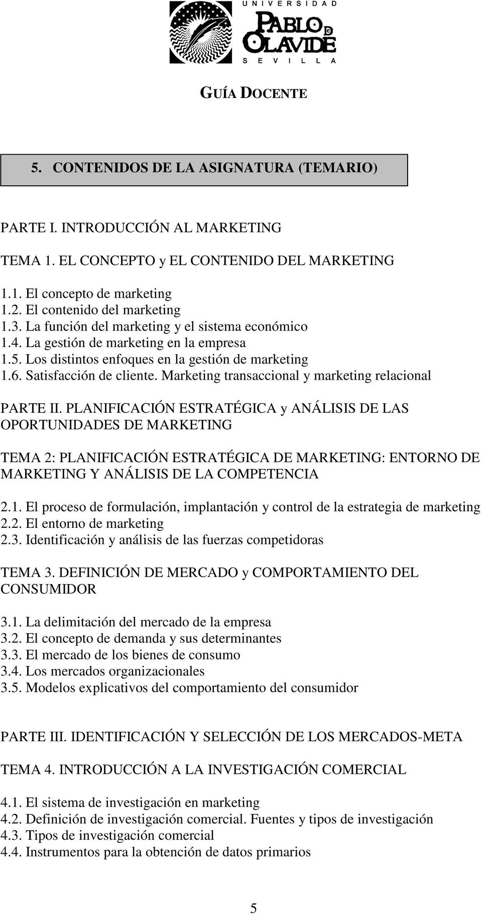 Marketing transaccional y marketing relacional PARTE II.