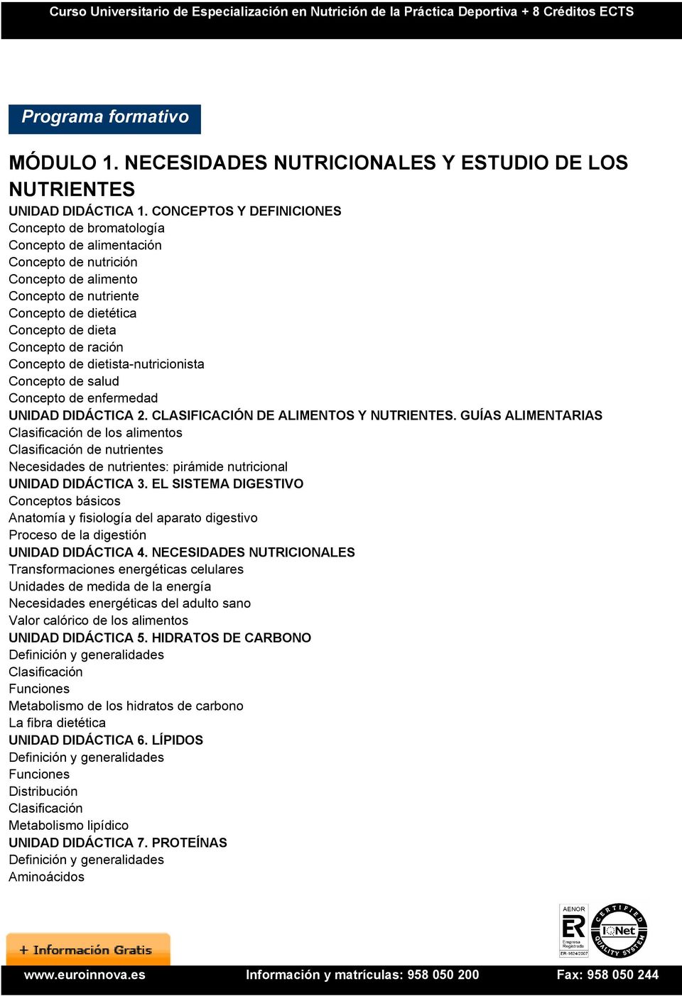 Concepto de dietista-nutricionista Concepto de salud Concepto de enfermedad UNIDAD DIDÁCTICA 2. CLASIFICACIÓN DE ALIMENTOS Y NUTRIENTES.
