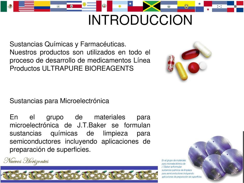Productos ULTRAPURE BIOREAGENTS Sustancias para Microelectrónica En el grupo de materiales para