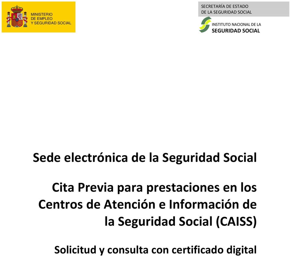Atención e Información de la Seguridad Social