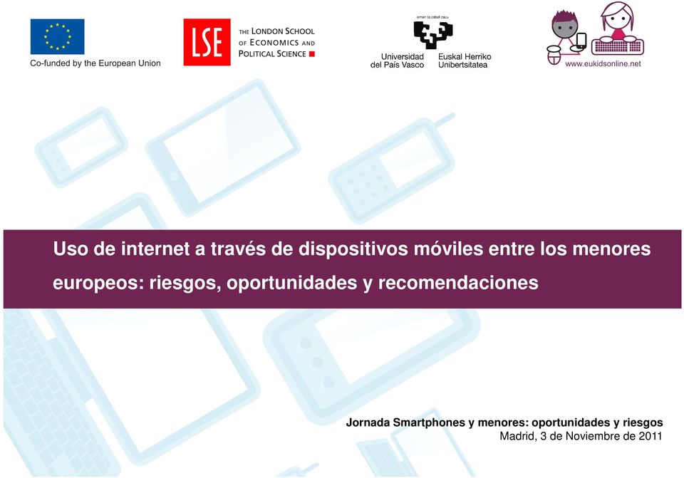 y recomendaciones Jornada Smartphones y menores: