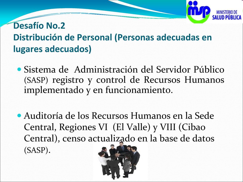 Administración del Servidor Público (SASP) registro y control de Recursos Humanos