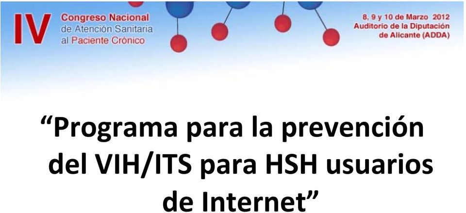VIH/ITS para HSH