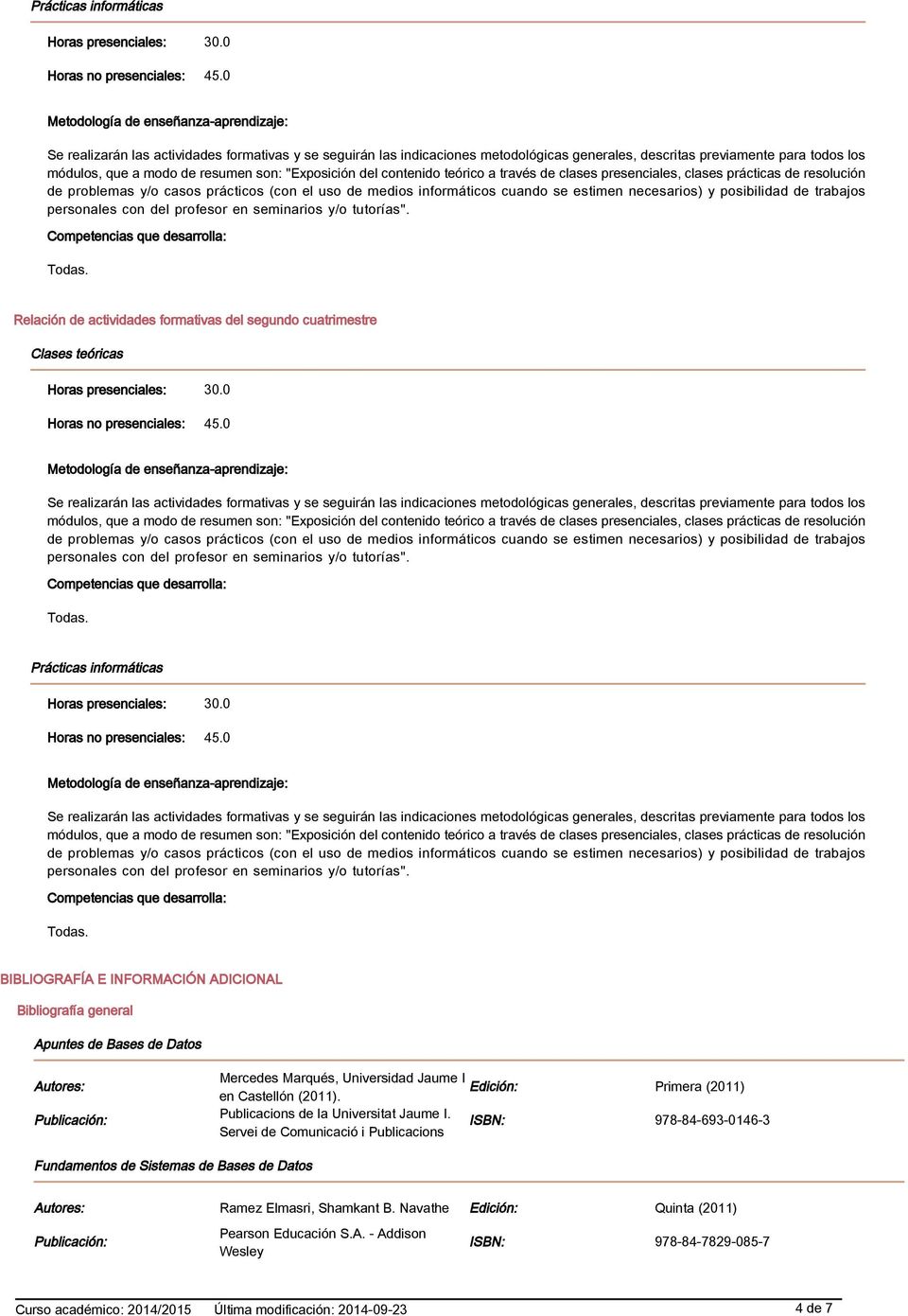 Publicación: Publicacions de la Universitat Jaume I.