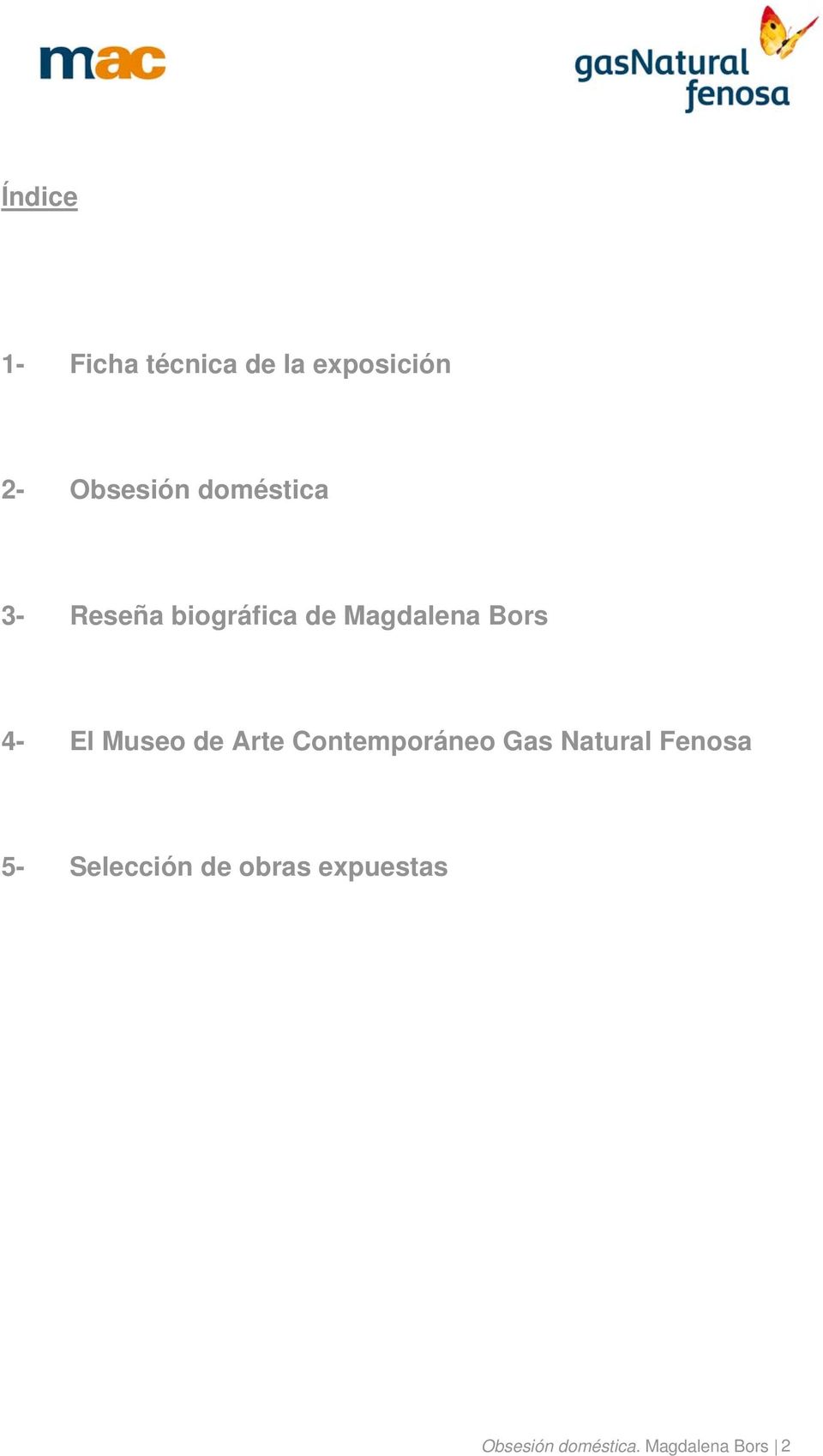 Museo de Arte Contemporáneo Gas Natural Fenosa 5-
