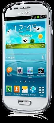 SIII en un smartphone elegante y compacto con una pantalla de 4,0 pulgadas.