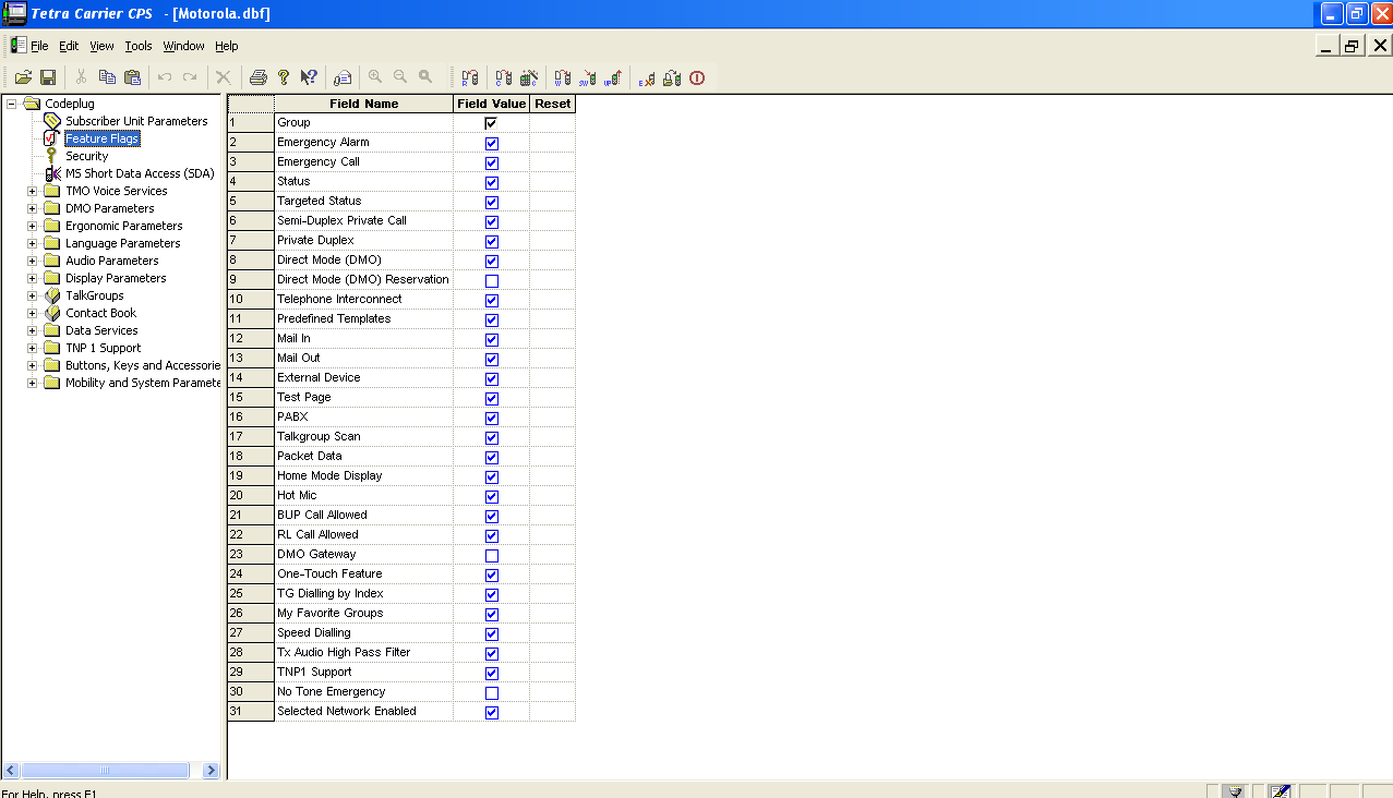) En esta pantalla se agregan los distintos grupos solicitados por el usuario para poder comunicarse en TMO.