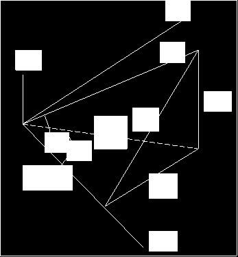 Figura 1.41 Triángulo de poencias en régimen no sinusoidal. Donde: D: Poencia de Disorsión. De la figura 1.41, se disingue cuaro riángulos: Triángulo de poencias fundamenales, P 1, Q1, S.