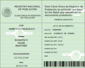 El derecho a la identidad REGISTRO DE MENORES Los elementos para integrar Registro de Menores de Edad y