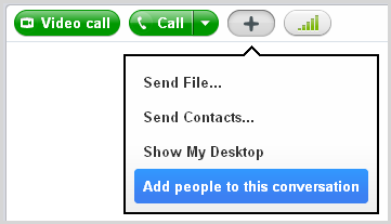 3 INICIO UNA CONVERSACIÓN GRUPAL Las conversaciones grupales le permiten enviar mensajes instantáneos a dos o más contactos de manera simultánea.